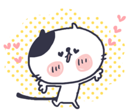 Cat convey love sticker #11523623