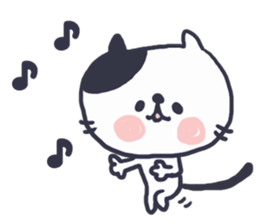 Cat convey love sticker #11523652