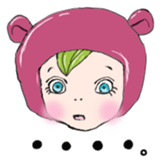 It's with all the wear.girl sticker #11523862