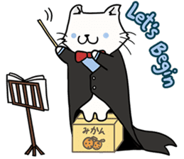 Symphony of Cats sticker #11523938