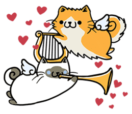 Symphony of Cats sticker #11523942