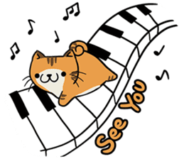 Symphony of Cats sticker #11523954