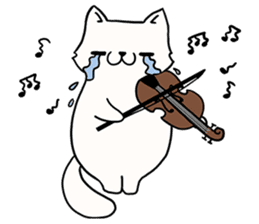 Symphony of Cats sticker #11523956