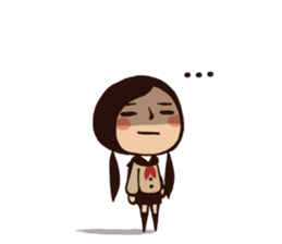 My Lovely School Days! Drink Milk! sticker #11524141