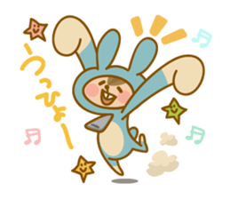 The bunny kid Hoppy sticker #11524256