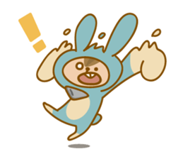 The bunny kid Hoppy sticker #11524257