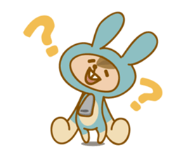 The bunny kid Hoppy sticker #11524258