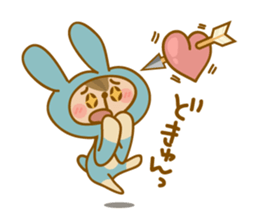 The bunny kid Hoppy sticker #11524259