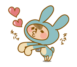 The bunny kid Hoppy sticker #11524260