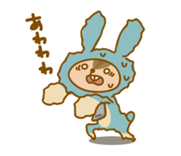 The bunny kid Hoppy sticker #11524261