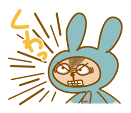 The bunny kid Hoppy sticker #11524265
