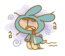 The bunny kid Hoppy sticker #11524271