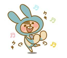 The bunny kid Hoppy sticker #11524272
