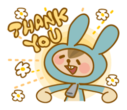 The bunny kid Hoppy sticker #11524273