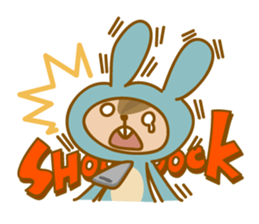 The bunny kid Hoppy sticker #11524274