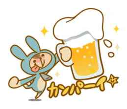 The bunny kid Hoppy sticker #11524276