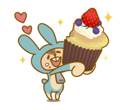 The bunny kid Hoppy sticker #11524277