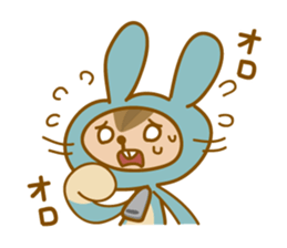 The bunny kid Hoppy sticker #11524280