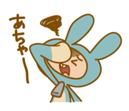 The bunny kid Hoppy sticker #11524281