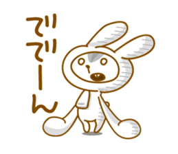 The bunny kid Hoppy sticker #11524285