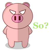 Pigilito Pig sticker #11524469