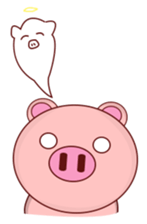 Pigilito Pig sticker #11524479