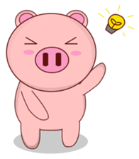 Pigilito Pig sticker #11524480