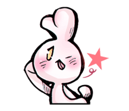 Moony&Bunny@Moon sticker #11524790