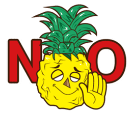 Mr.Aloha Pineapple sticker #11525058