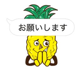 Mr.Aloha Pineapple sticker #11525072