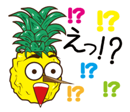 Mr.Aloha Pineapple sticker #11525079