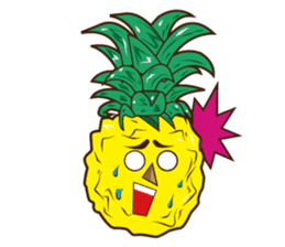 Mr.Aloha Pineapple sticker #11525080