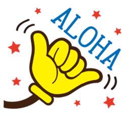 Mr.Aloha Pineapple sticker #11525082