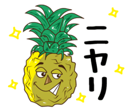 Mr.Aloha Pineapple sticker #11525083
