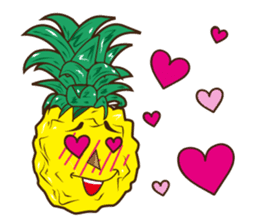 Mr.Aloha Pineapple sticker #11525088