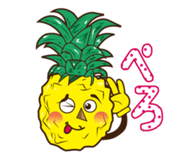 Mr.Aloha Pineapple sticker #11525091