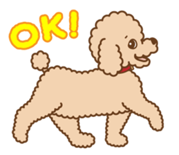 Poodle Doodle sticker #11525261