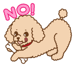 Poodle Doodle sticker #11525263