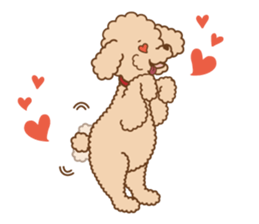 Poodle Doodle sticker #11525264
