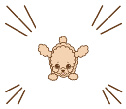 Poodle Doodle sticker #11525266