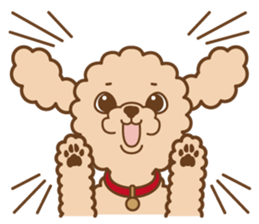 Poodle Doodle sticker #11525267