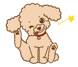 Poodle Doodle sticker #11525275