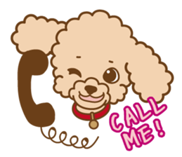 Poodle Doodle sticker #11525277