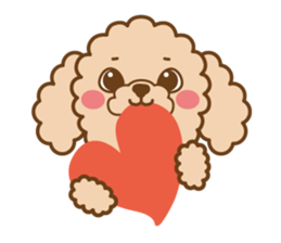 Poodle Doodle sticker #11525279