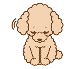 Poodle Doodle sticker #11525280