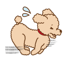 Poodle Doodle sticker #11525281