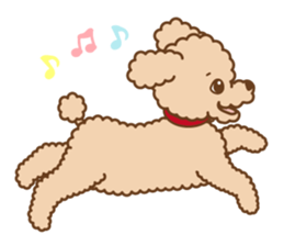 Poodle Doodle sticker #11525282