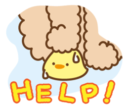 Poodle Doodle sticker #11525283