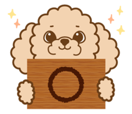 Poodle Doodle sticker #11525286
