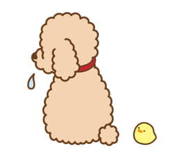 Poodle Doodle sticker #11525288
